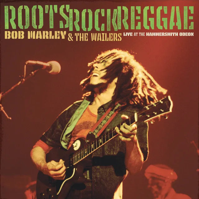 Music print | Bob Marley & The Wailers - Roots, Rock, Reggae (Live At The Hammersmith Odeon, London, UK - June 1976) poster connecté