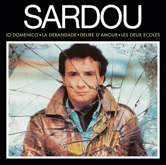 Music print | Michel Sardou - Rouge poster connecté