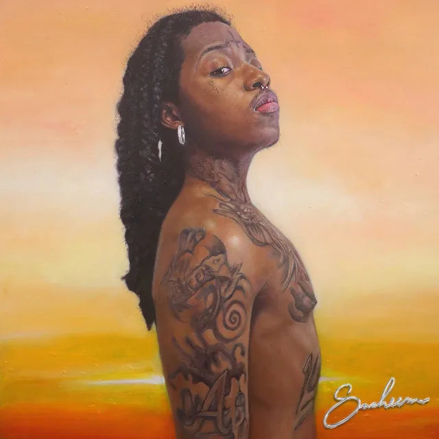 Music print | SahBabii - Saaheem (A Lu Bit More) poster connecté