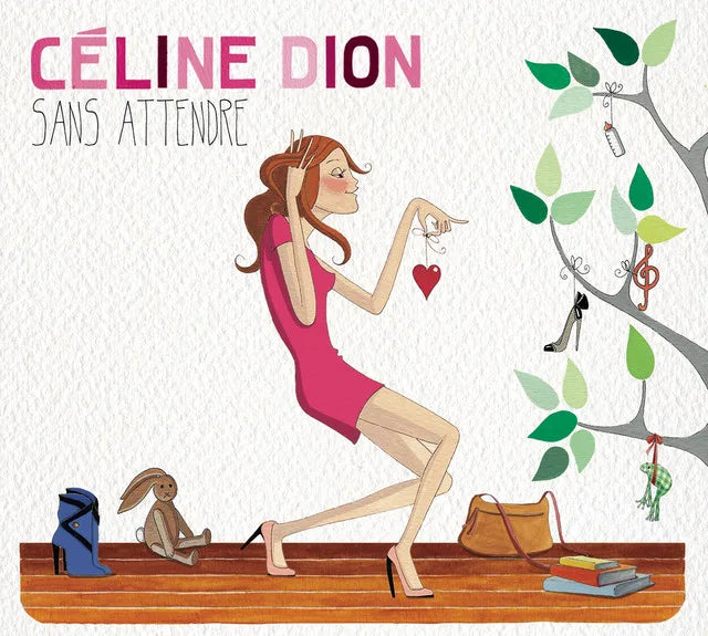 Music print | Céline Dion - Sans attendre poster connecté