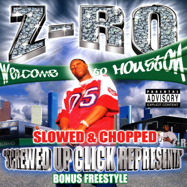 Music print | Z-Ro - Screwed Up Click Representa (Slowed & Chopped) poster connecté
