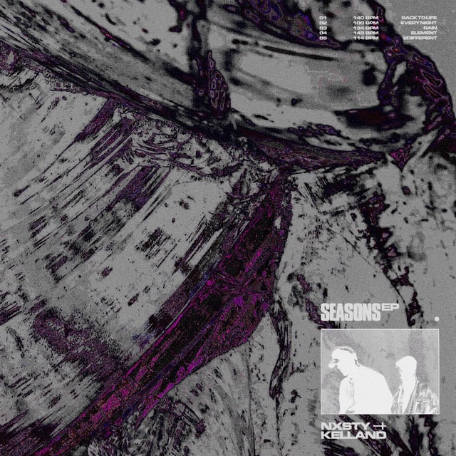 Music print | NXSTY & Kelland - SEASONS poster connecté