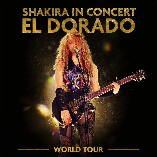 Music print | Shakira - Shakira In Concert: El Dorado World Tour poster connecté