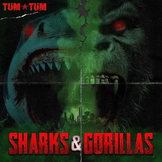 Music print | Tum Tum - Sharks & Gorillas poster connecté
