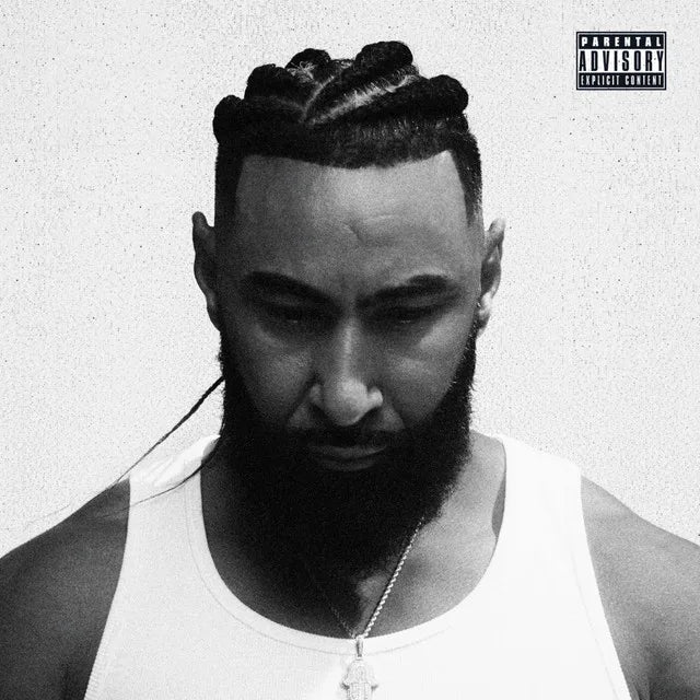 Affiche de l'album Silence Radio de La Fouine, poster connecté NFC 30 × 30 cm