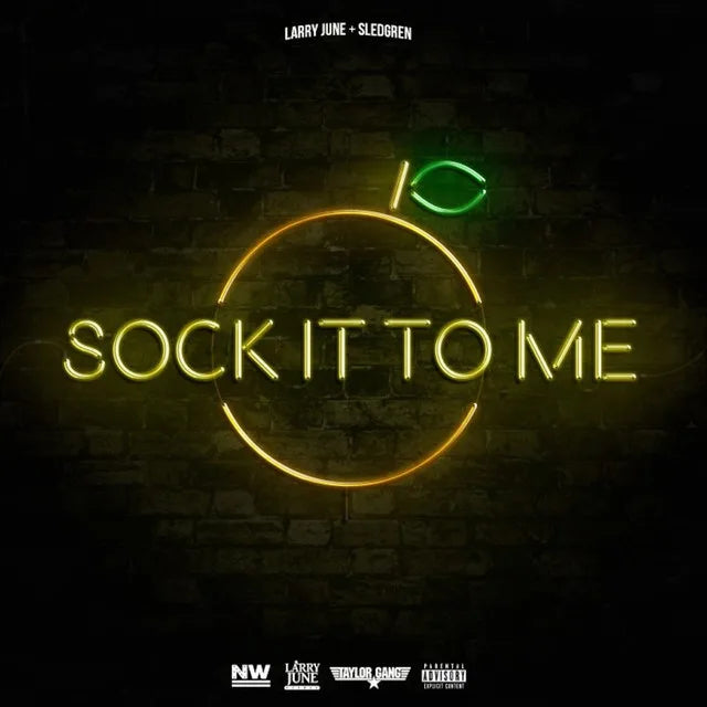 Music print | Larry June - Sock It to Me poster connecté