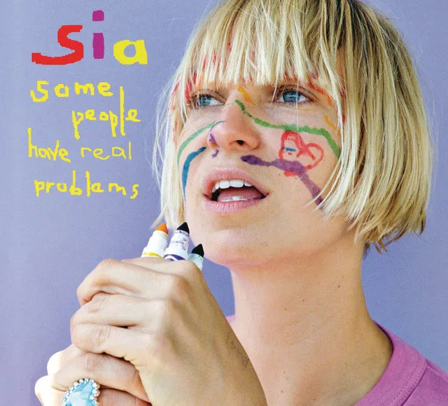 Music print | Sia - Some People Have REAL Problems poster connecté