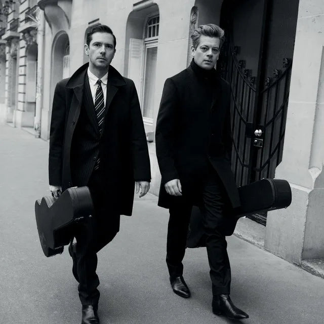 Music print | Benjamin Biolay & Melvil Poupaud - Songbook poster connecté