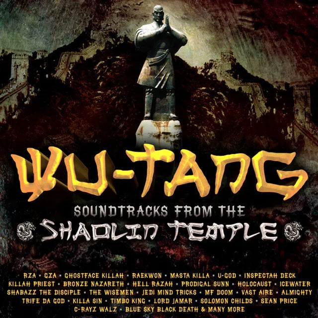 Music print | Wu-Tang Clan - Soundtracks from the Shaolin Temple poster connecté
