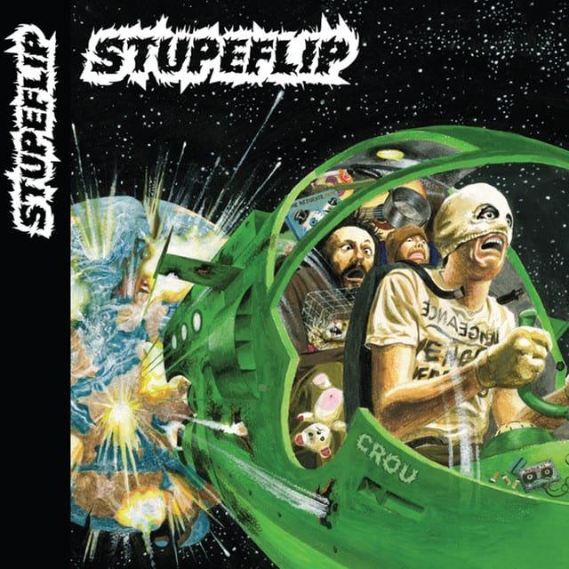 Affiche de l'album Stupeflip de Stupeflip, poster connecté NFC 30 × 30 cm