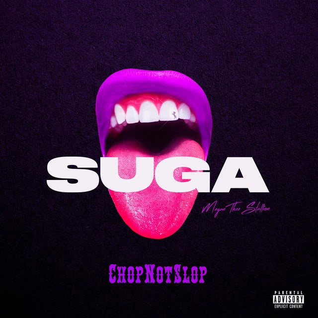 Music print | Megan Thee Stallion & OG Ron C - Suga (Chopnotslop Remix) poster connecté