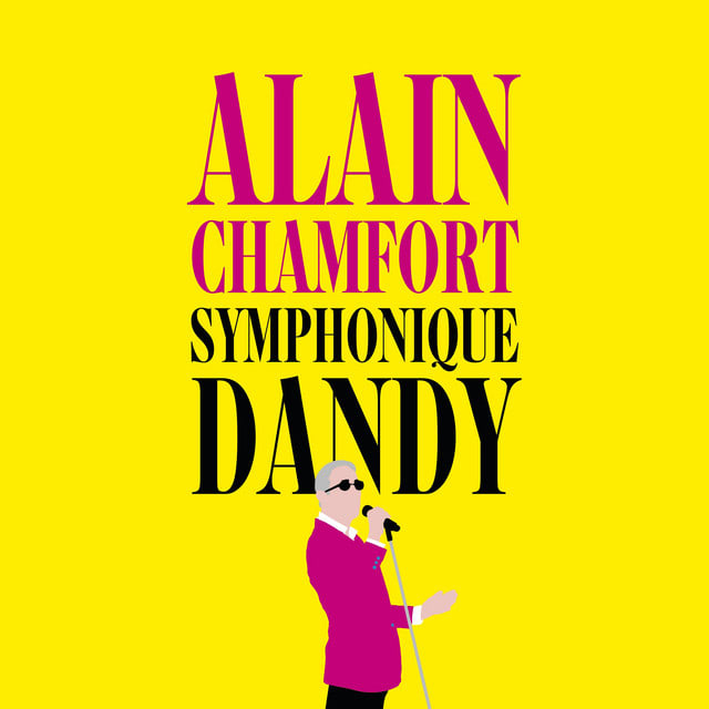 Music print | Alain Chamfort - Symphonique Dandy poster connecté