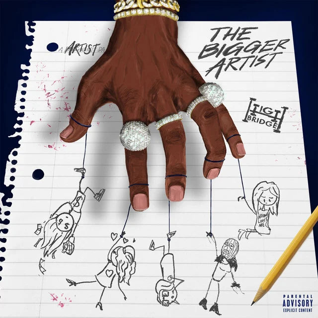 Music print | A Boogie Wit da Hoodie - The Bigger Artist poster connecté
