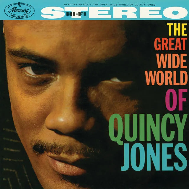 Music print | Quincy Jones - The Great Wide World Of Quincy Jones poster connecté