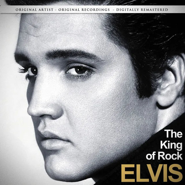 Music print | Elvis Presley - The King of Rock (Remastered) poster connecté