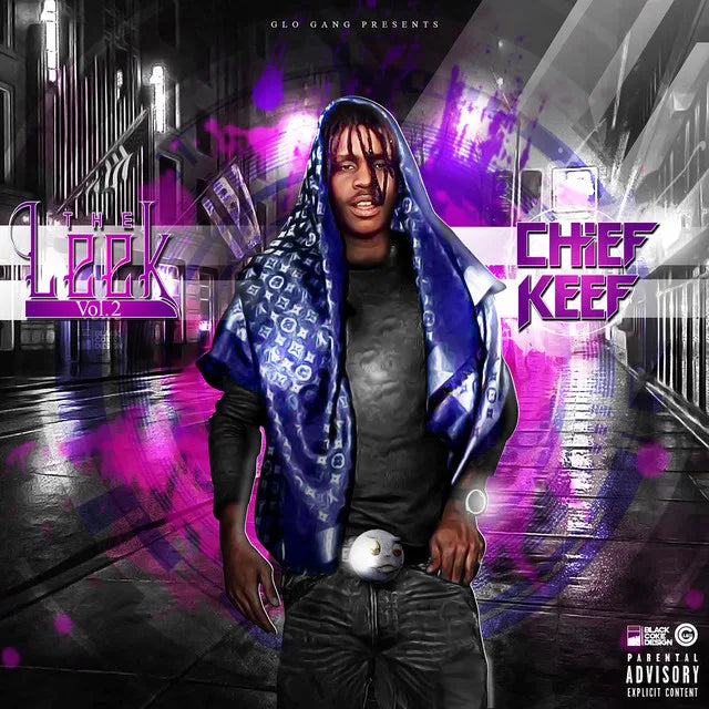 Music print | Chief Keef - The Leek (Vol. 2) poster connecté