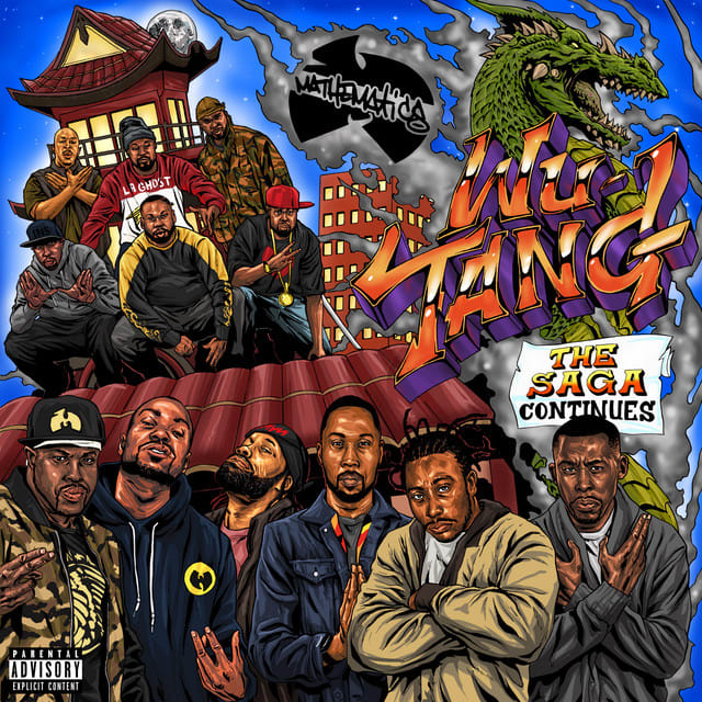 Music print | Wu-Tang Clan - The Saga Continues poster connecté
