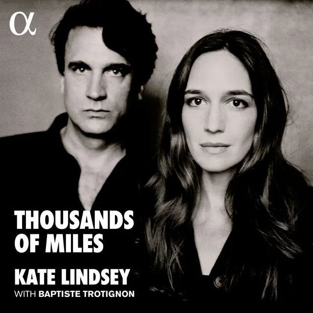Music print | Kate Lindsey & Baptiste Trotignon - Thousands of Miles poster connecté
