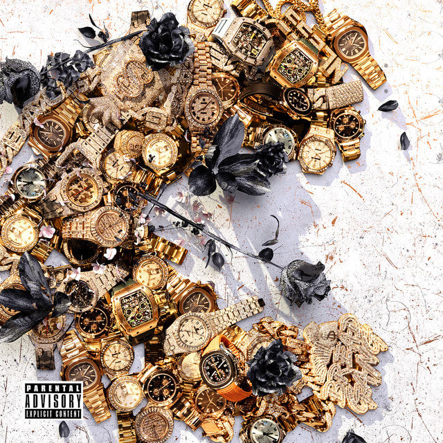 Music print | Moneybagg Yo - Time Served poster connecté