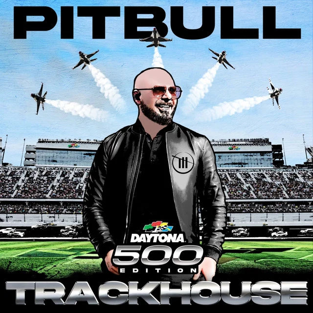 Music print | Pitbull - Trackhouse (Daytona 500 Edition) poster connecté