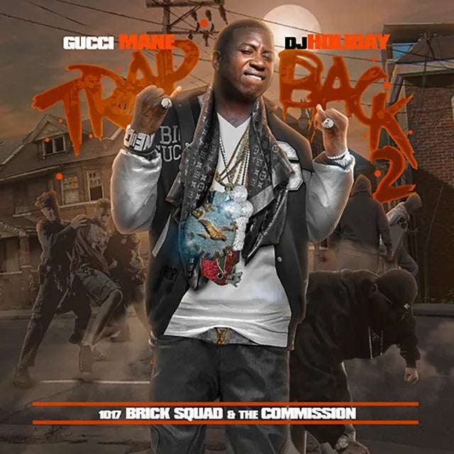 Music print | Gucci Mane - Trap Back 2 poster connecté