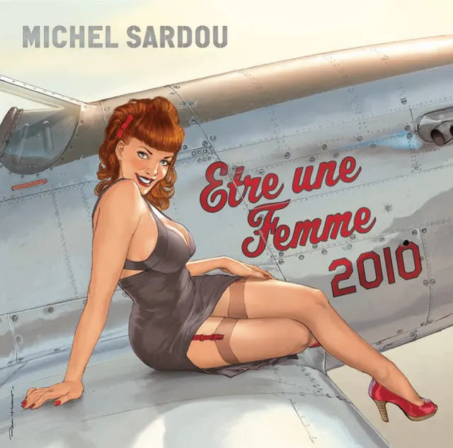 Music print | Michel Sardou - Être Une Femme (2010) poster connecté