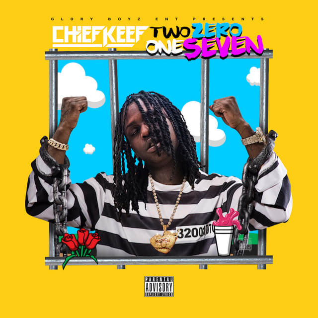 Music print | Chief Keef - Two Zero One Seven (Deluxe Edition) poster connecté