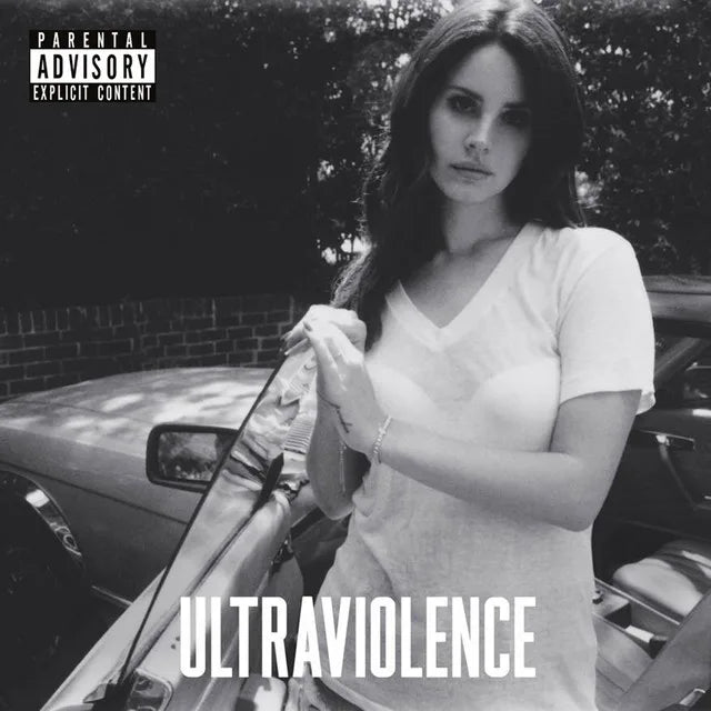 Affiche de l'album Ultraviolence (Deluxe) de Lana Del Rey, poster connecté NFC 30 × 30 cm