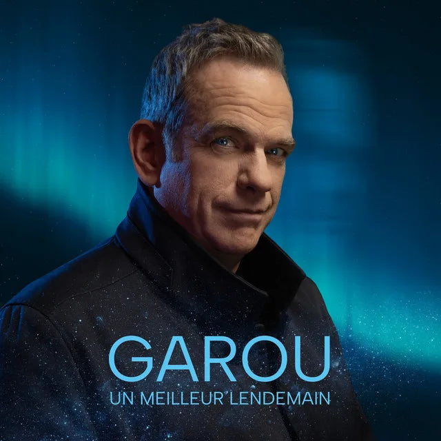 Music print | Garou - Un meilleur lendemain poster connecté