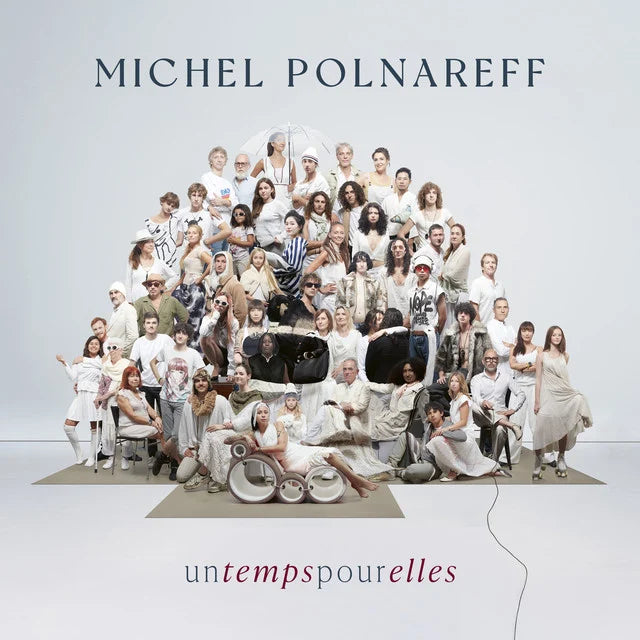 Music print | Michel Polnareff - Un temps pour elles poster connecté
