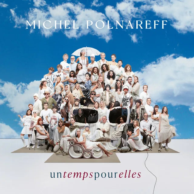 Music print | Michel Polnareff - Un temps pour elles (Nouvelle Édition) poster connecté