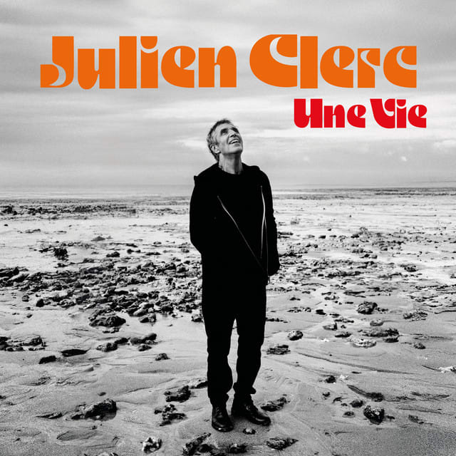 Music print | Julien Clerc - Une vie poster connecté