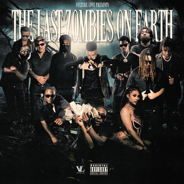 Music print | Vulture Love & Kodak Black - Vulture Love Presents: The Last Zombies on Earth poster connecté