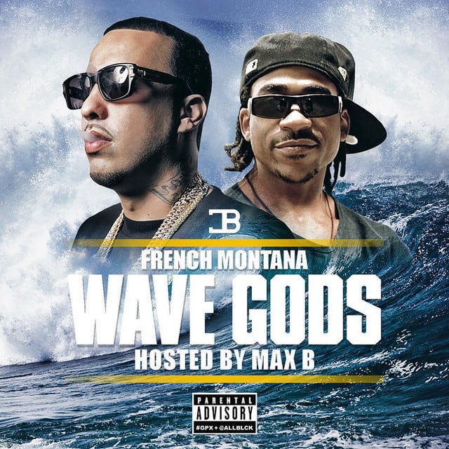 Music print | French Montana - Wave Gods poster connecté