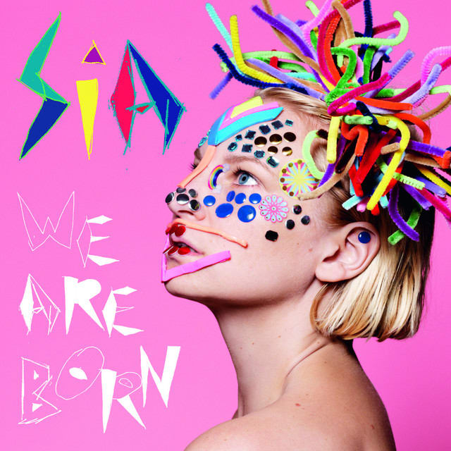 Music print | Sia - We Are Born poster connecté