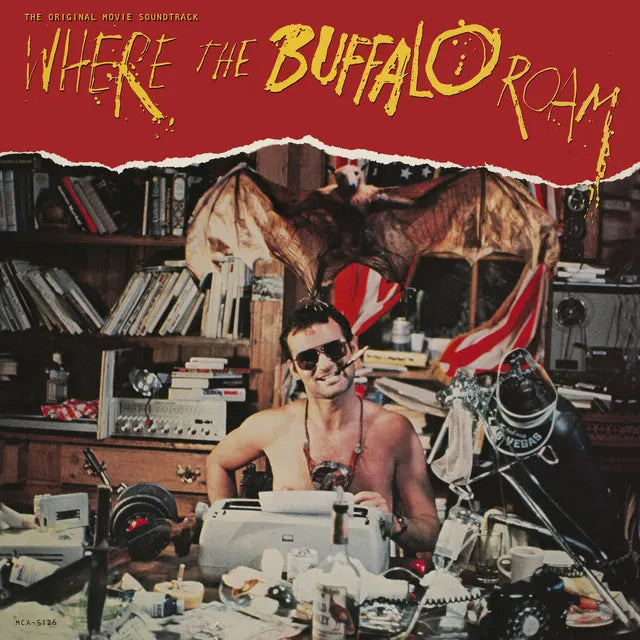 Music print | Neil Young - Where The Buffalo Roam poster connecté