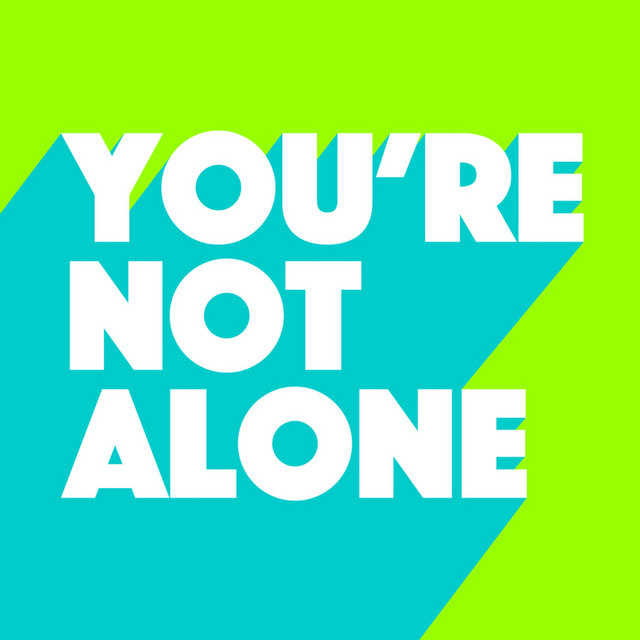 Music print | Joshwa - You're Not Alone (Moreno Pezzolato Remix) poster connecté