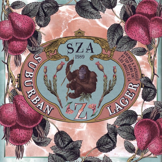 Music print | SZA - Z poster connecté