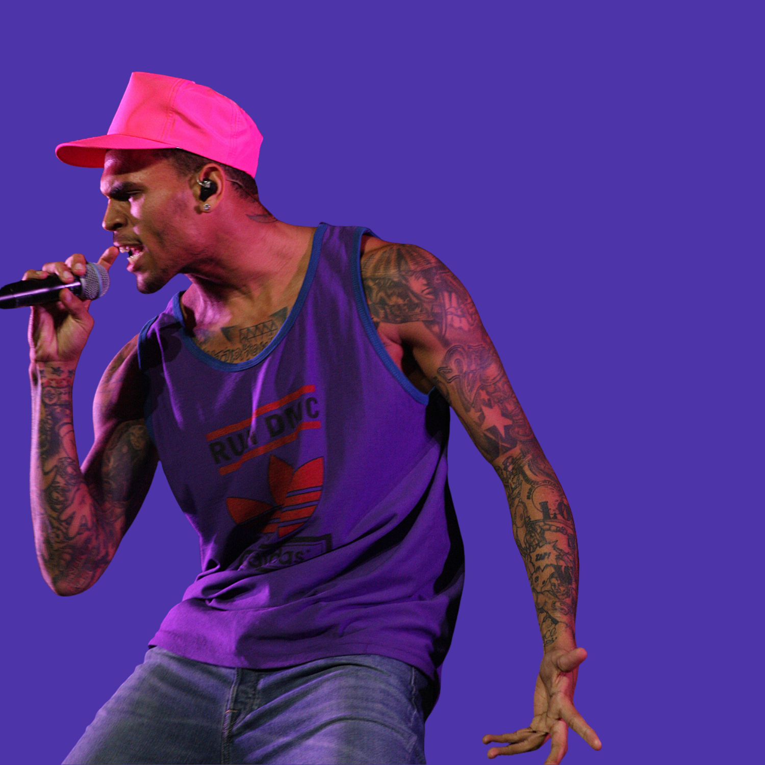 Music prints : Chris-Brown 