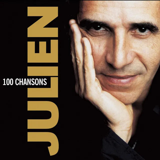 Music print | Julien Clerc - 100 Chansons poster connecté