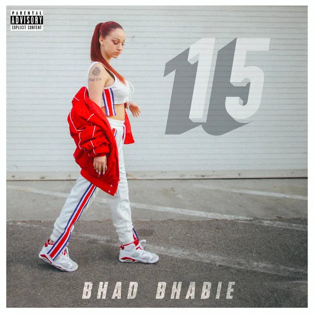Affiche de l'album 15 de Bhad Bhabie, poster connecté NFC 30 × 30 cm