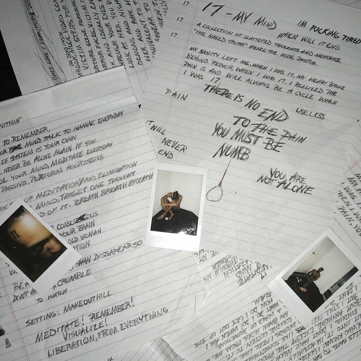 Music print | XXXTENTACION - 17 poster connecté