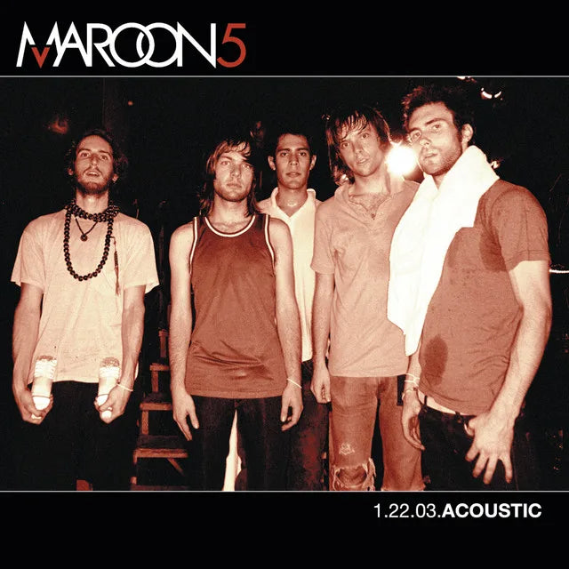 Music print | Maroon 5 - 1.22.03 Acoustic poster connecté