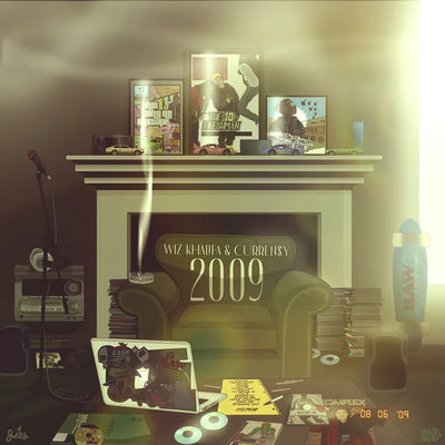 Music print | Wiz Khalifa & Curren$y - 2009