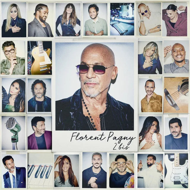 Music print | Florent Pagny - 2bis poster connecté