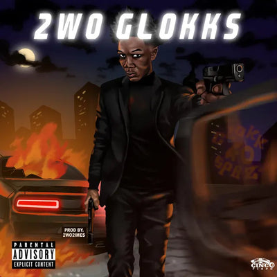 Music print | Glokk40Spaz - 2wo Glokks