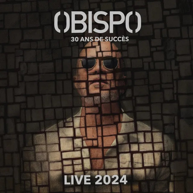 Music print | Pascal Obispo - 30 ans de succès (Live / 2024) poster connecté