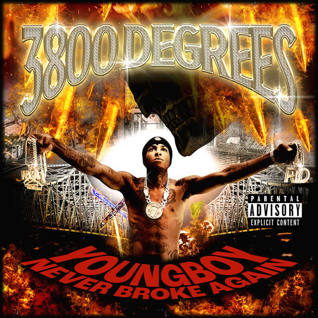 Music print | YoungBoy Never Broke Again - 3800 Degrees poster connecté