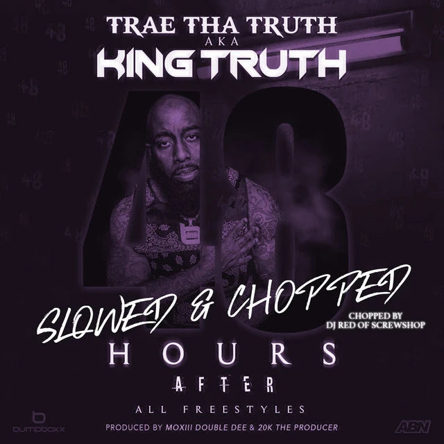 Music print | Trae Tha Truth - 48 Hours After (Slowed & Chopped) poster connecté