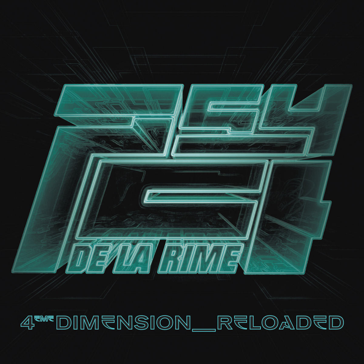Music print | Psy 4 De La Rime - 4ème Dimension : Reloaded poster connecté
